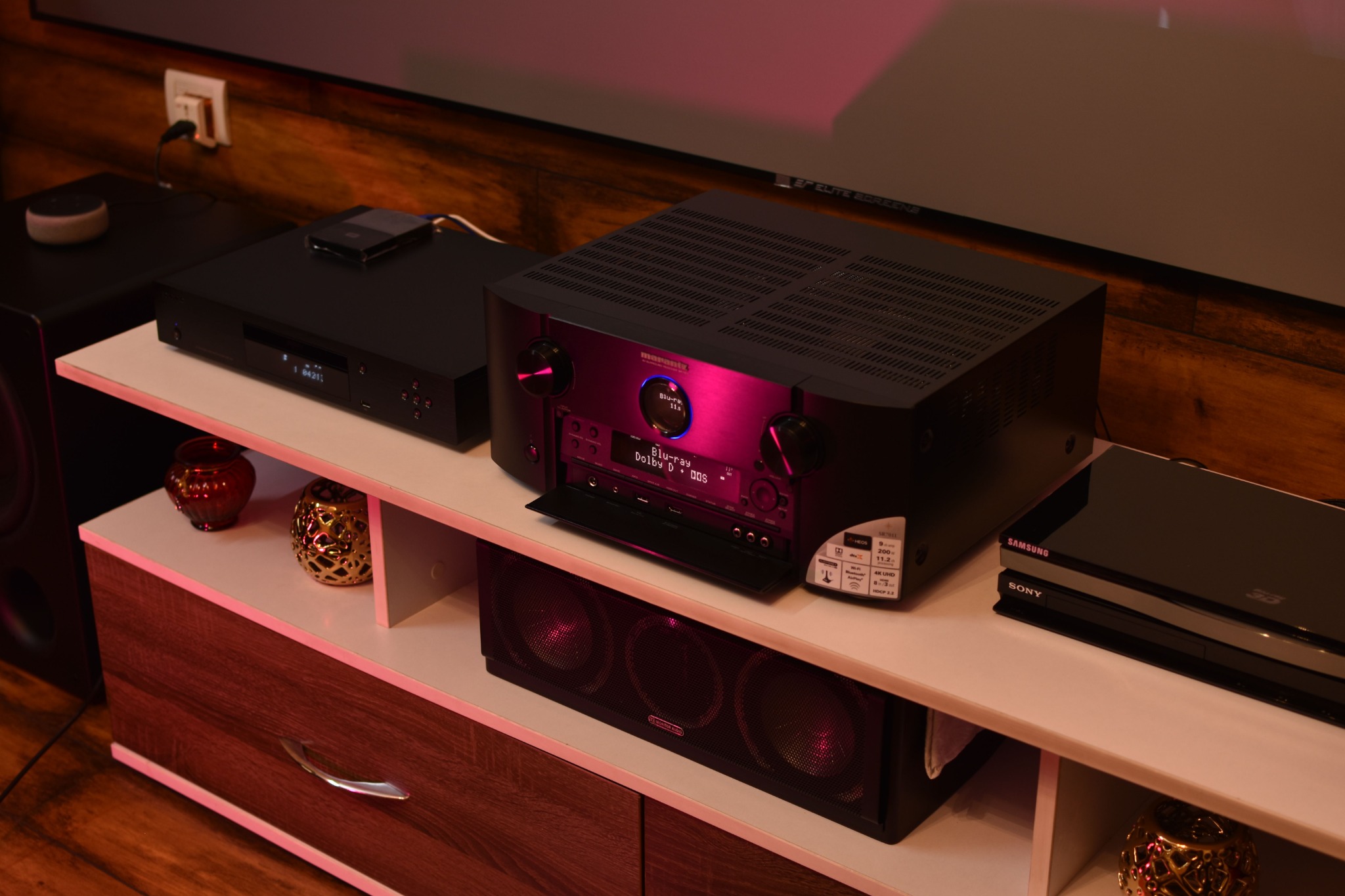 Home theater setup